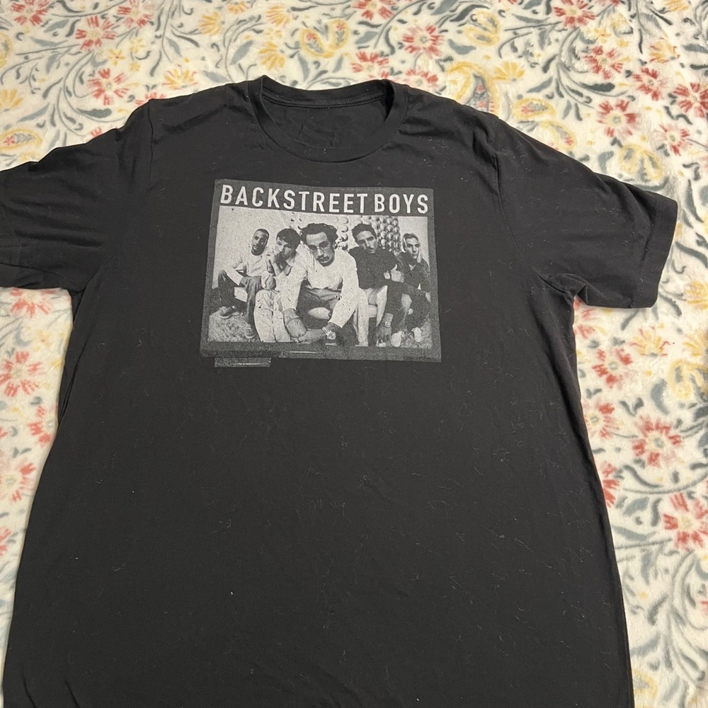 Black” Backstreet Boys Graphic T-Shirt